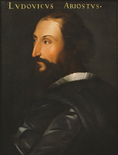 Portrait du poète Ludovico Ariosto - Italian School